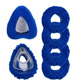 Playwoowgo 767461521412 6 Pack Mask Liners Compatible With Large Size Cpap Blue