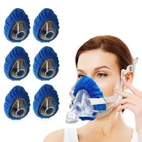 Playwoowgo 767461521429 6 Pack Mask Liners Compatible With Medium Size Cpap Full Face Comfort Re