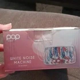 Pop Sonic 819573023312 Popsonic White Noise Machine Leaf Design 30 Sounds New Sealed