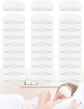 Porsming 700204967634 Eye Mask 1 Count Pack Of 30 Pieces White Small Amount Light