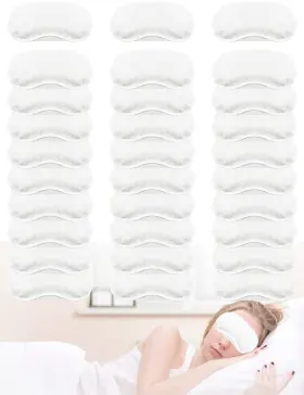 Porsming 700204967634 Eye Mask 1 Count Pack Of 30 Pieces White Small Amount Light