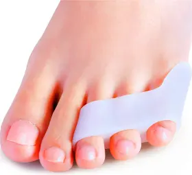 R1-r0100 Povihome 10 Pack Pinky Toe Separator And Count Of 1 White