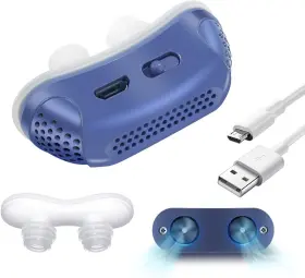 Pritt 717373230230 Anti Snoring Devices Double Vortex Device Adjustable And Breatha