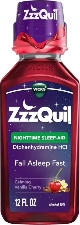 434124 Procter & Gamble - Haba Hub Zzzquil Nighttime Sleep Aid Liquid 50 Mg Diphenhydramine Hcl No.1 Sleep-aid