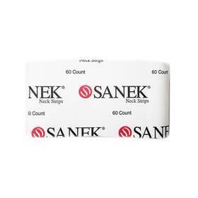 Professional 43310 Sanek Neck Strips One Pack Of 60