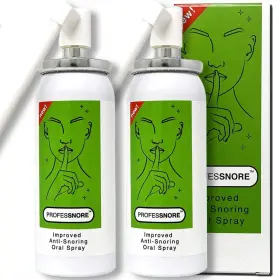 Professnore 762223437321 Snore Solutions Anti Snoring Stop Relieve Spray Natural Solution. Pa