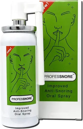 Prof-1 Professnore Snore Solutions Anti Snoring Stop Relief Spray 1.69 Fl Oz 50 Ml