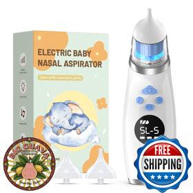 Pudult B0dxv7cxb1 Electric Nasal Aspirator Baby Kids Adult. Light And Music 5 Suction
