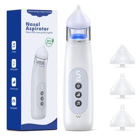 Pudult B0dxzcvr5n Baby Nasal Aspirator 5 Suction Levels Rechargeable Music