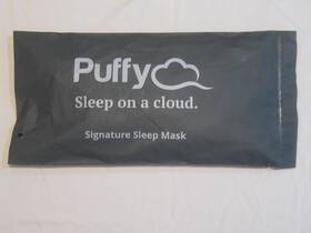 Puffy Slp-msk-gry-2 Signature Sleep Mask One Size Adult