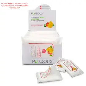 Purdoux 718207522545 Cpap Mask Wipes 100% Cotton Grapefruit And Lemon 120 Count Pack Of 1