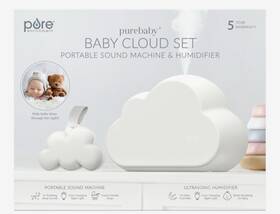 Pure Enrichment 817387020022 Purebaby Cloud Portable Sound Machine And Nightlight - New