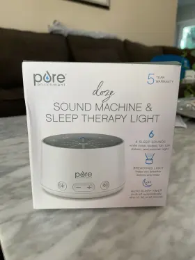 Pure Enrichment 817387020763 Doze Sound Machine And Sleep Light - 6 Soothing Sounds Relax