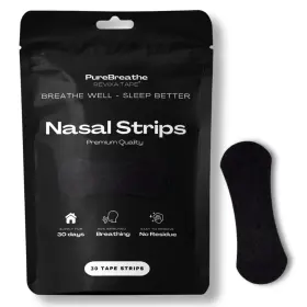 Uz-2z0x-ug9a Purebreathe Revixa Tape Premium Nasal Strips - 30 Pack Strong Hold And Easy To Remove Anti-snoring I