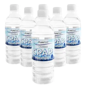 Pp-1038 Purepap Pure Distilled Cpap Water - 6-pack Of 16.9oz 16.9 Ounce 6 Pack