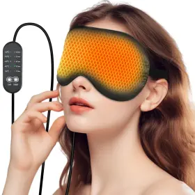 Pyopbow 732262242194 Heated Eye Mask Usb Electric Sleep For Dry Eyes And Blepharitis Relax E