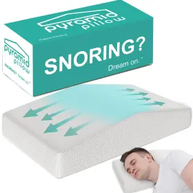 Pyramid Pillow 198715399059 Anti-snoring For Side Sleepers Snoring Solution And Remedy Patent-pe