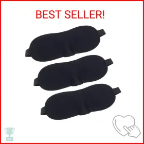 Zj-1105 Qtmy 3 Pcs Sleeping Eye Mask For Women Men Girls Adults Eyepatch Blindfold Shade