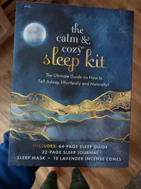 Quarto 781631068898 The Calm And Cozy Sleep Kit Inc. Guide Journal Mask Incense New