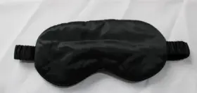 Yp001-14294 Quince Womens Mulberry Silk Beauty Sleep Padded Mask Lb3 Black One Size Nwt