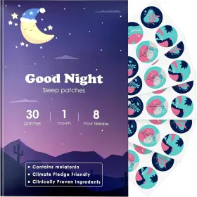 Raayam 445002612678 Sleep Patches 30 Pack Upgraded Deep For Adults All Natural