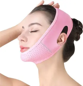Radrlek 748432157946 Anti-snoring Chin Strap For Sleeping V Line Lifting Mask And Double Reducer
