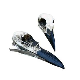 Raven Ranch Studio B09vnkt4w2 Skull Hair Clip Gothic Witchy Viking Wedding Accessory