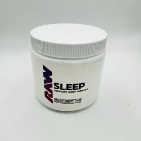 31867021 Raw Sleep Complete Formula Mixed Berry Powder 30 Servings Exp 08/2026