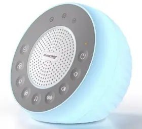 Reacher 313028754719 R2 White Noise Sound Machine For Baby Sleep And Nursery Night Light