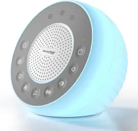 Reacher 726084902084 R2 White Noise Sound Machine For Baby Sleep And Nursery Night Light 31