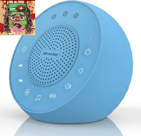 Reacher R2 Blue White/brown/pink Noise Machine For Sleep 31 Soothing Sounds Loud Stere
