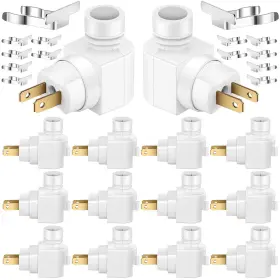 Eo-reginary-2542 Reginary 12 Sets Night Light Base 360 Plug In 1.97 Inches White