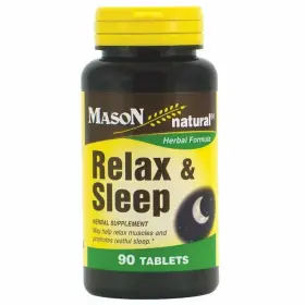 Relax 311845149893 Mason Natural And Sleep Dietary Supplement Tablets Gluten Free 90 Ct 2 Pack