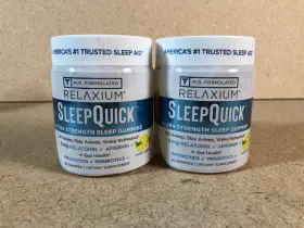 Relaxium 857431003670 Sleep Quick Gummies Gummy 2 Pack Lemon 60 Per 12/26