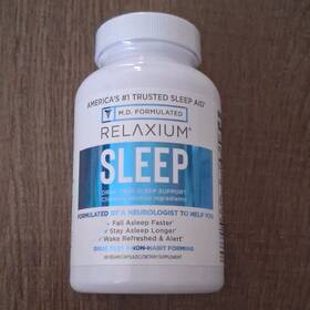 Relaxium N32213 Sleep Aid 60 Capsules Magnesium Valerian Drug-free Non-habit Forming