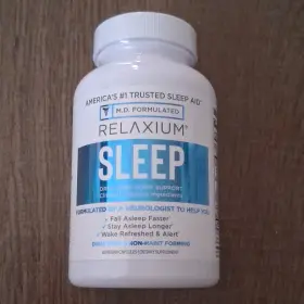 N32213 Relaxium Sleep Aid 60 Capsules Magnesium Valerian Drug-free Non-habit Forming