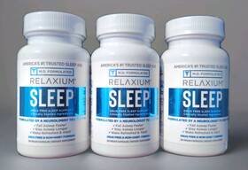 Relaxium Rlx-sleep-14day 3 Bottles Sleep Aid With Melatonin Non-habit - 84 Total New