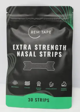 Rtns1 Rem Tape Extra Strength Nasal Strips 30 Pack . Congestion And Snoring Relief