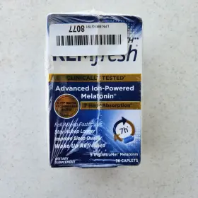 6543873092 Remfresh 2 Boxes Extra Strength 5mg Ultramel Melatonin Sleep Aid 36 Caplets 3/25