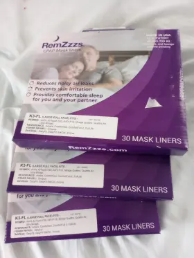 K9-nl Remzzzs Mask Liners 90 Count. Fits Large Nasal. 3 Boxes Great Price