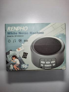 Renpho Rp-wnm008 Natural White Noise Machine With 6 Options For Sleep British Import Usb