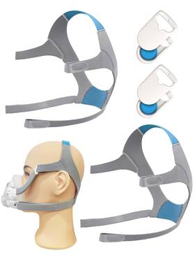 Rescare 714432164703 2 Packs F20 Replacement Headgear Compatible With Full-face Small Red