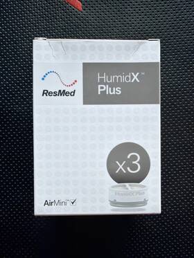 Resmed 38812 Humidx 3pack Plus Airmini New In Box