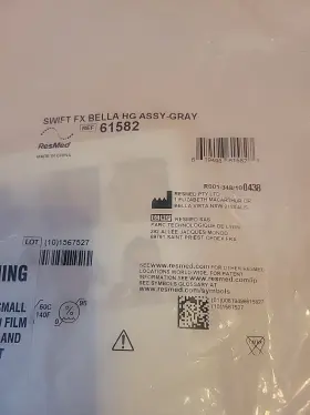 61582 Resmed Swift Fx Bella Gray Headgear Assenbly Only D