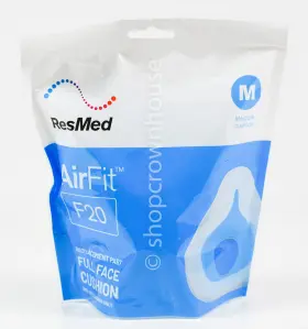 Resmed 619498634583 63458 Replacement Air Fit F20 Full Face Cushion Size Medium Nip