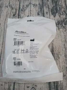 62129 Resmed Headgear Soft Edge For Mirage Fx Her Nasal Masks Pink Grey New Sealed