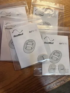Mpn-62962 Resmed 62962 Airfit P10 Headgear Clips New Lot Of Five Packs -