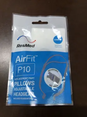 62977 Resmed Airfit P10 Pillows Adjustable Headgear Standard Size
