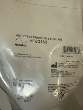 63163 Resmed Airfit F10 Frame Large