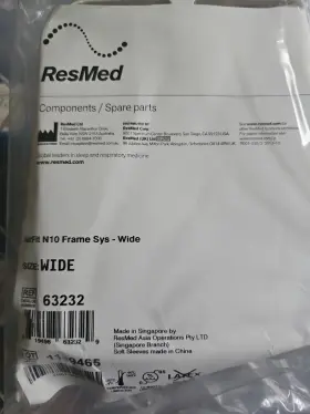 63232 Resmed Brand New Sealed Air Fit N10 Frame System - Wide -#63232